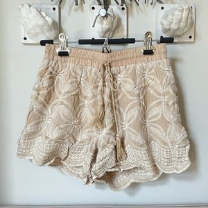 Solitaire boho shorts
